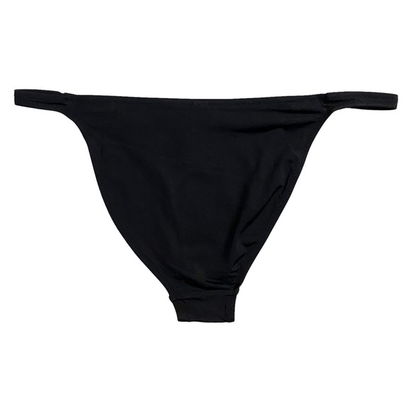 L'Agent by Agent Provocateur Taniia Black Bikini Bottoms Gold Side Accent XL - Picture 4 of 15